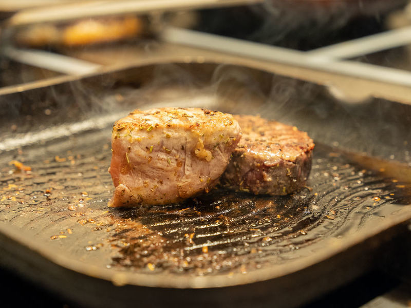 Herrliches Fleisch aus artgerechter Tierhaltung.